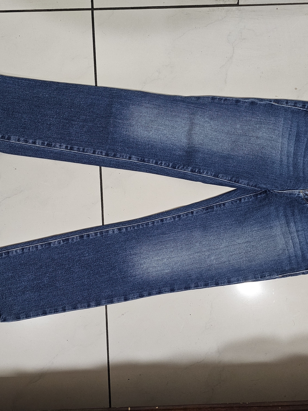 Women’s  Frame Mid Blue Slim Jeans